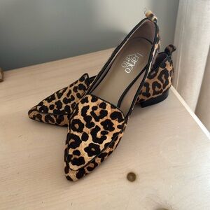 Franco Sarto Cheetah flats size 8